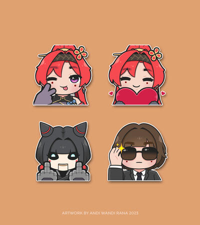 Yinlin-themed emote | Premade & available for purchase