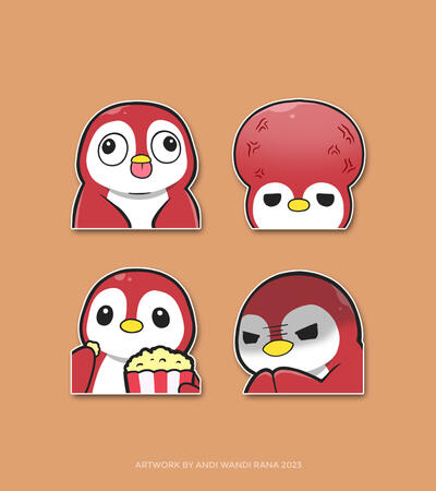 These emotes were designed for Notminkus Twitch channel and Discord server. 2023